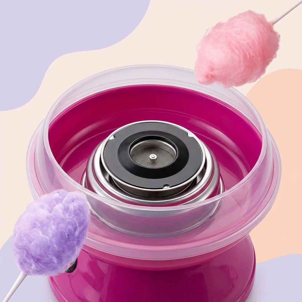 Multicolor Plastic Diy Cotton Candy Maker Kit For Kids And Adults