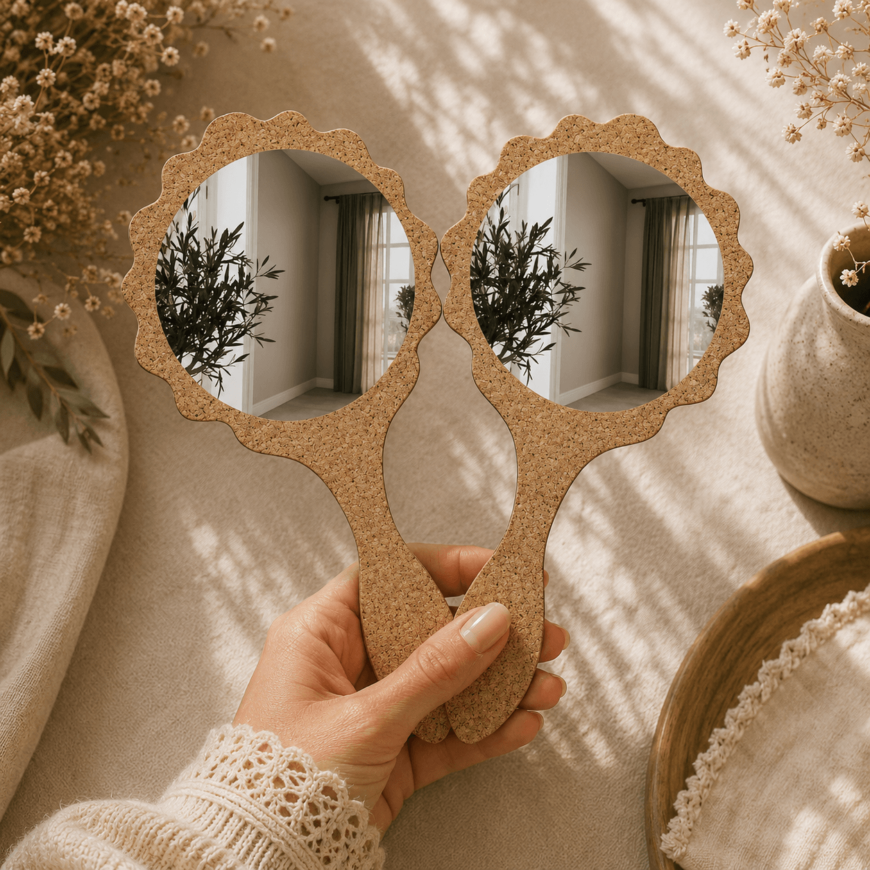 Diy Girly Hand Mirror Kit