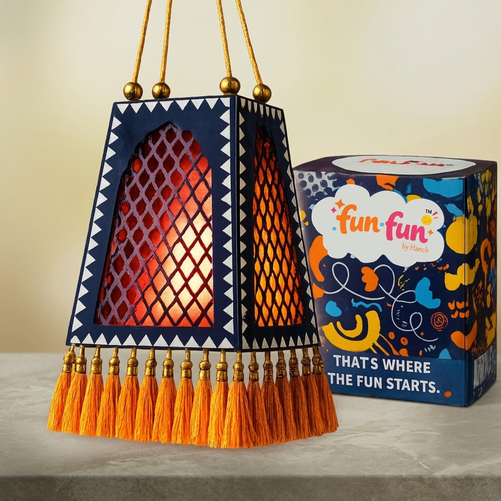 Mdf Traditional Jali Lattice Diy Lantern Kit