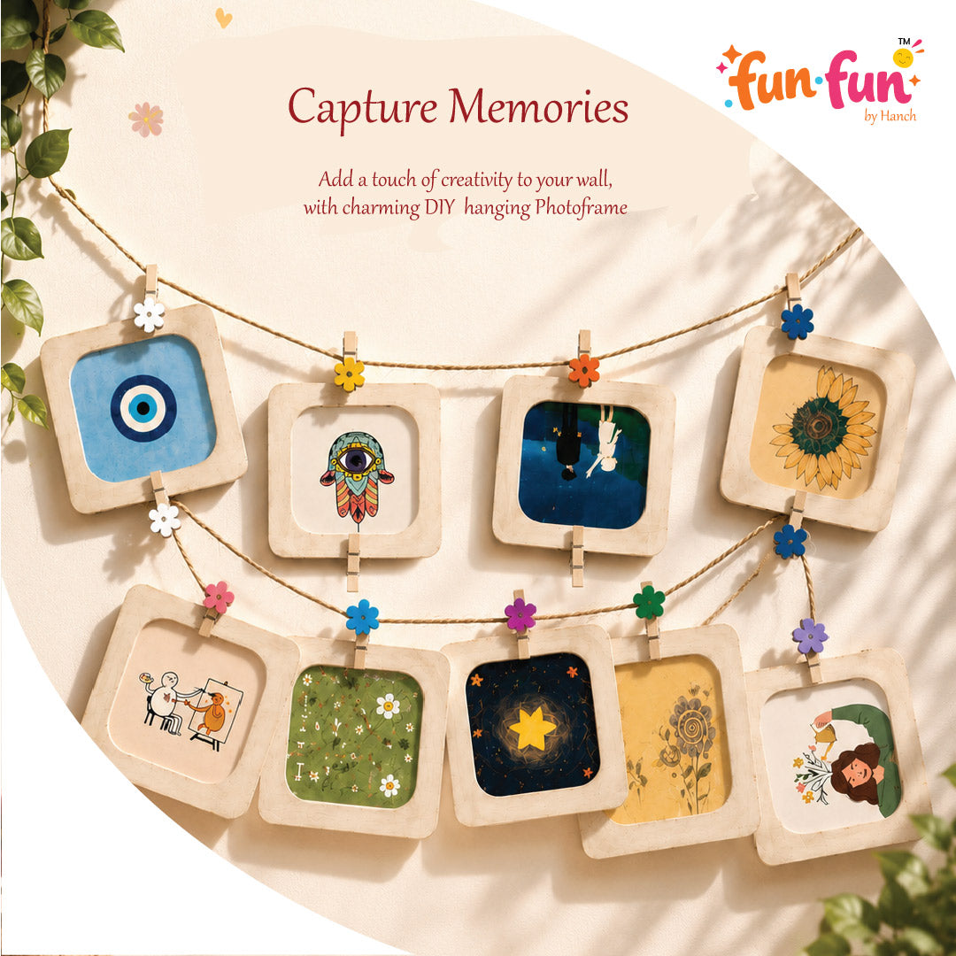 DIY Fridgemagnet and wall hanging photoframe Kits
